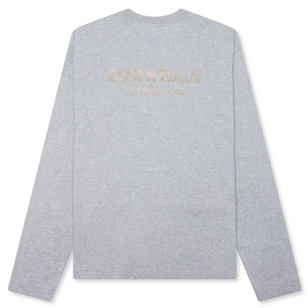 Classic L S T Shirt Concrete Heather