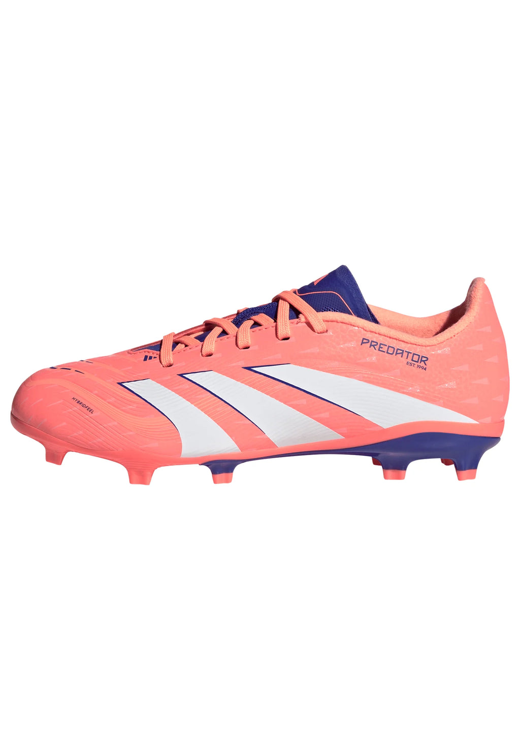 adidas Predator League FG MG Youth Soccer Cleats Orange White
