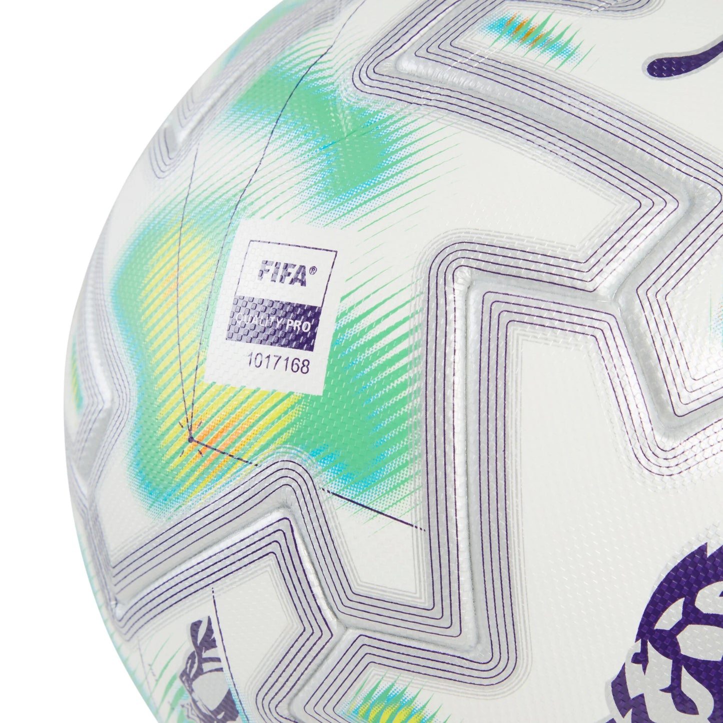 PUMA Orbita Pro Premier League Thrill FIFA Quality Soccer Ball White Multicolor