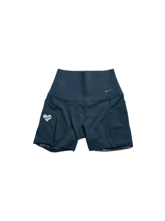 Nike Womens Universa Medium Support High Waisted 5 Biker Shorts