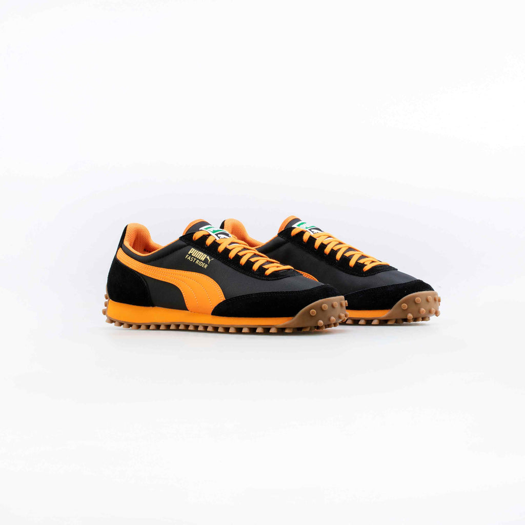 Fast Rider OG Mens Running Shoe Black Orange