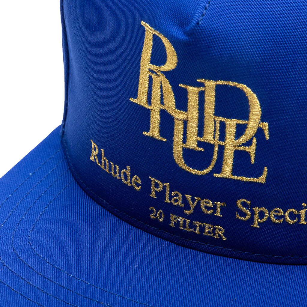 Player Special Hat Royal Blue