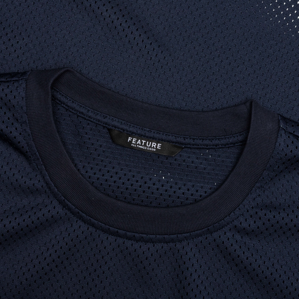 Boyer Mesh Tee Navy