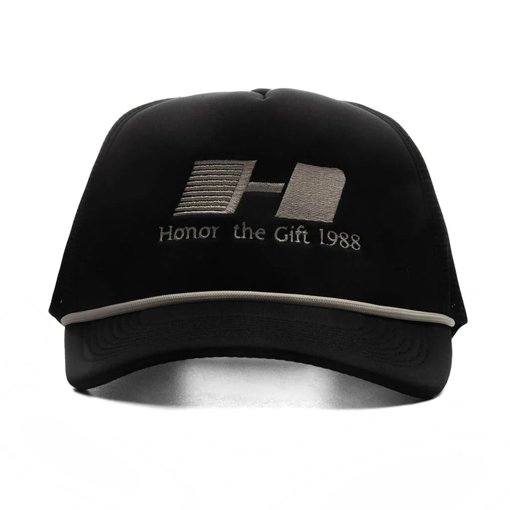 Frequency Trucker Cap Black