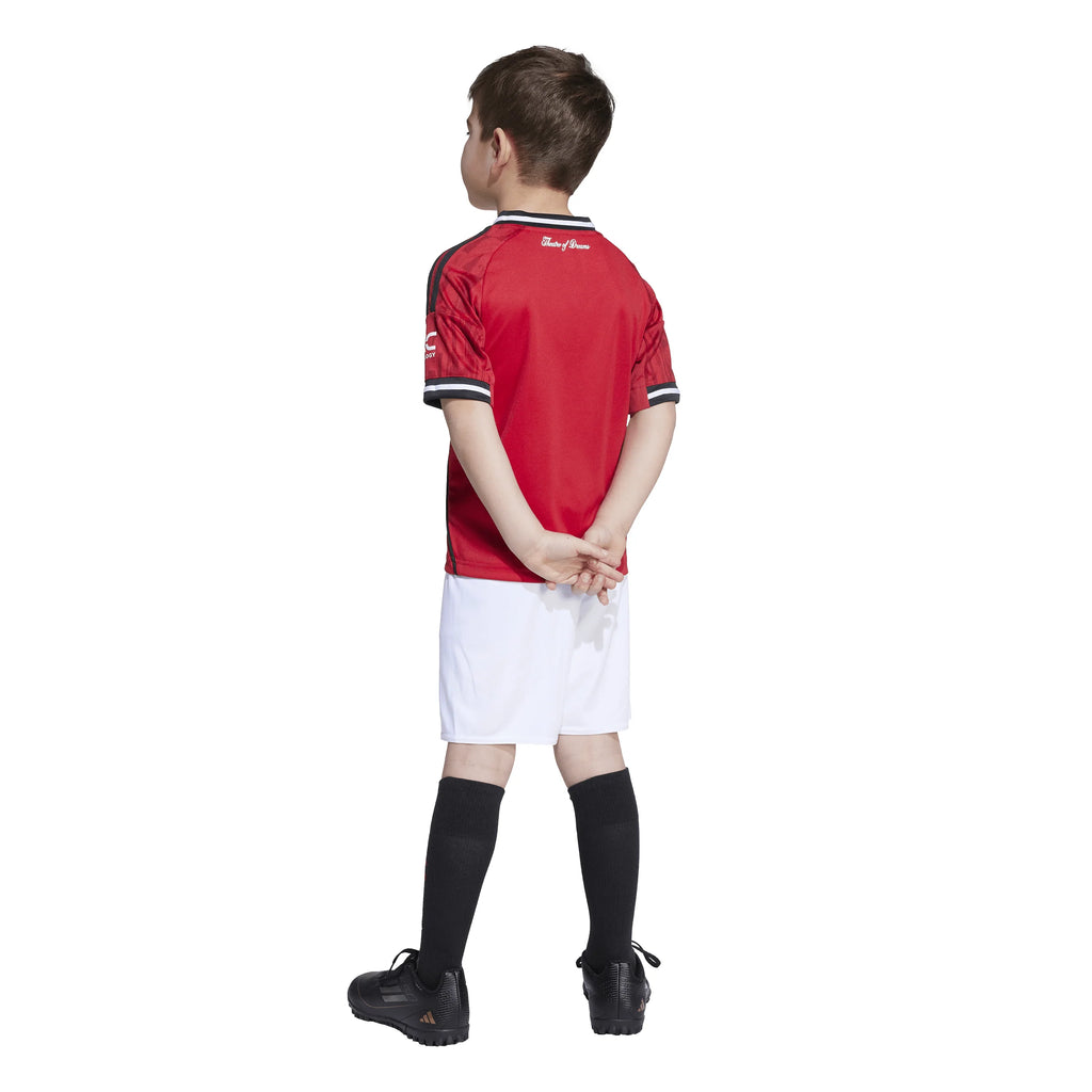 adidas Manchester United Home Mini Kit Kids 25 26 Red