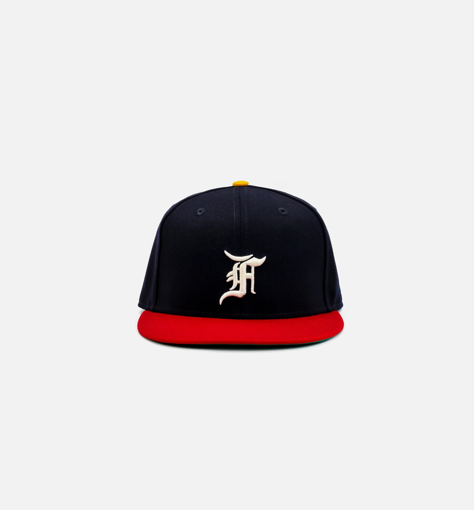 FOG 59Fifty Mens Fitted Hat Navy Red