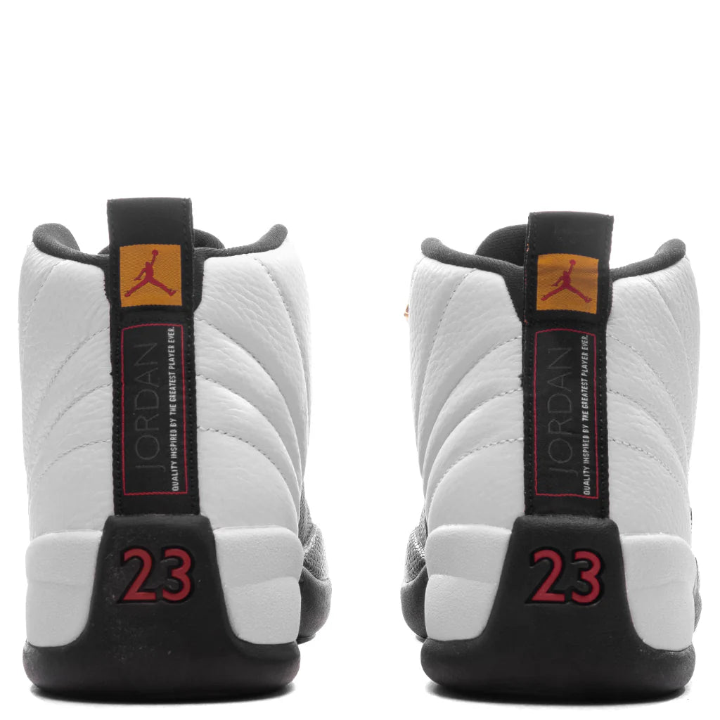 Air Jordan 12 Retro Taxi White Black Taxi