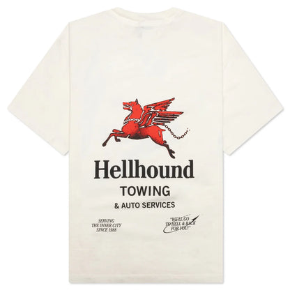 Hellhound 20 S S Tee White