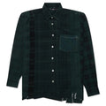 Flannel Shirt 7 Cuts Shirt Over Dye Green