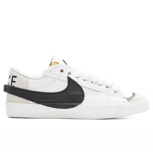 Womens Blazer Low 77 Jumbo White Black Sail