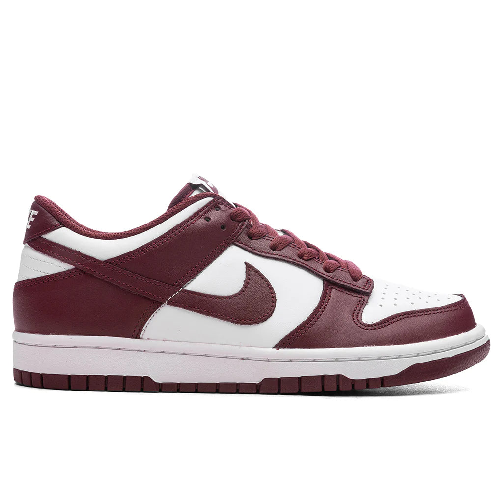 Dunk Low GS White Redwood Gym Red
