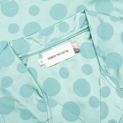 Polka Dot Camp Shirt Green