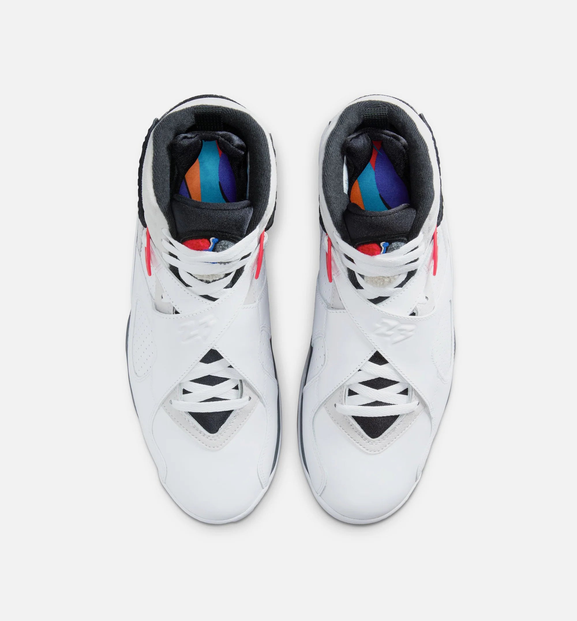 Air Jordan 8 Retro White And True Red Mens Lifestyle Shoe White Black True Red