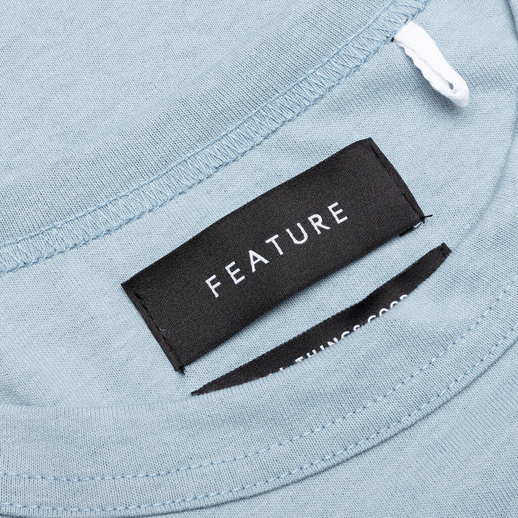 Jersey Braque Pocket Tee Sea Ice