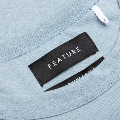 Jersey Braque Pocket Tee Sea Ice