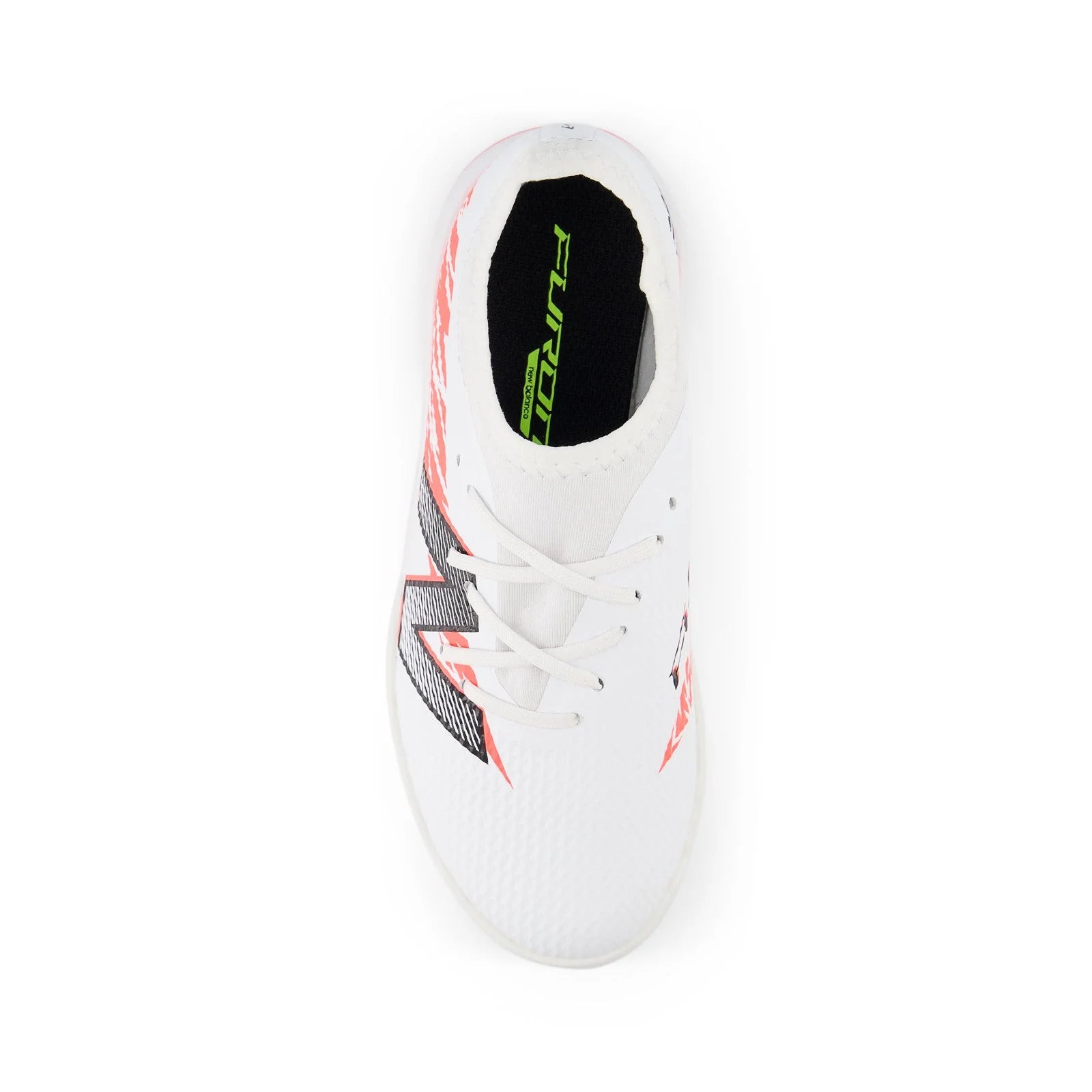 New Balance Furon V8 Team Junior Turf Soccer Cleats White