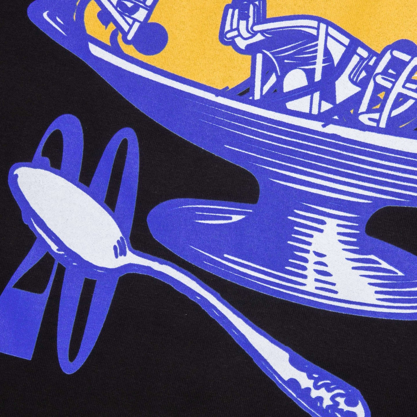 Feature x Icecream Super Bowl Short Sleeve Tee Black