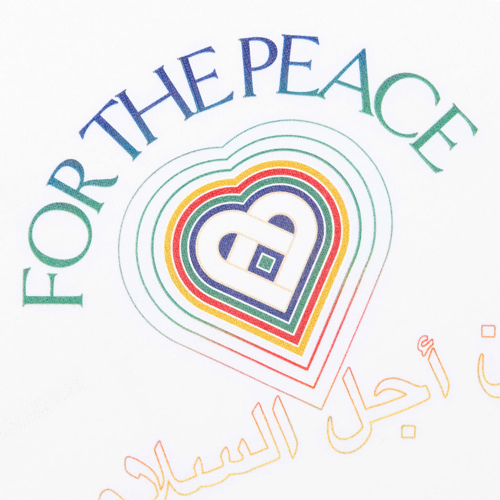 For The Peace Jersey White
