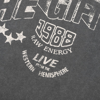 Raw Energy T Shirt Black