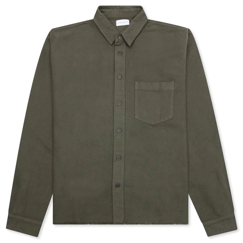 Hemi Oversized Shirt Solid Olive