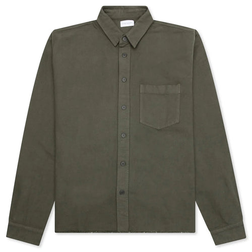 Hemi Oversized Shirt Solid Olive