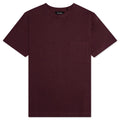 Jersey Braque Pocket Tee Maroon