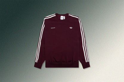 Adidas x Sporty Rich Sweatshirt Maroon