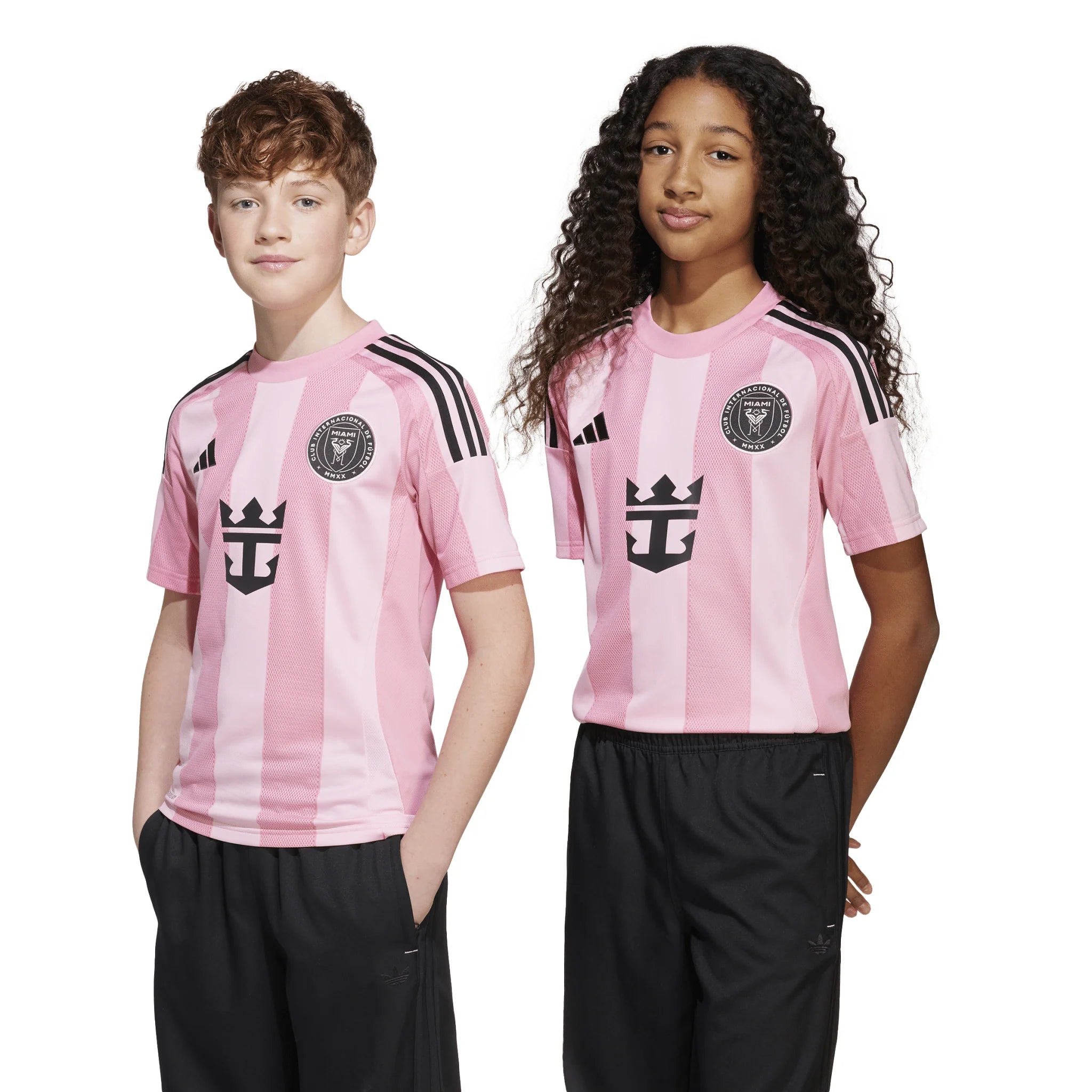 adidas Mens Inter Miami CF Home Jersey 25 26 Pink
