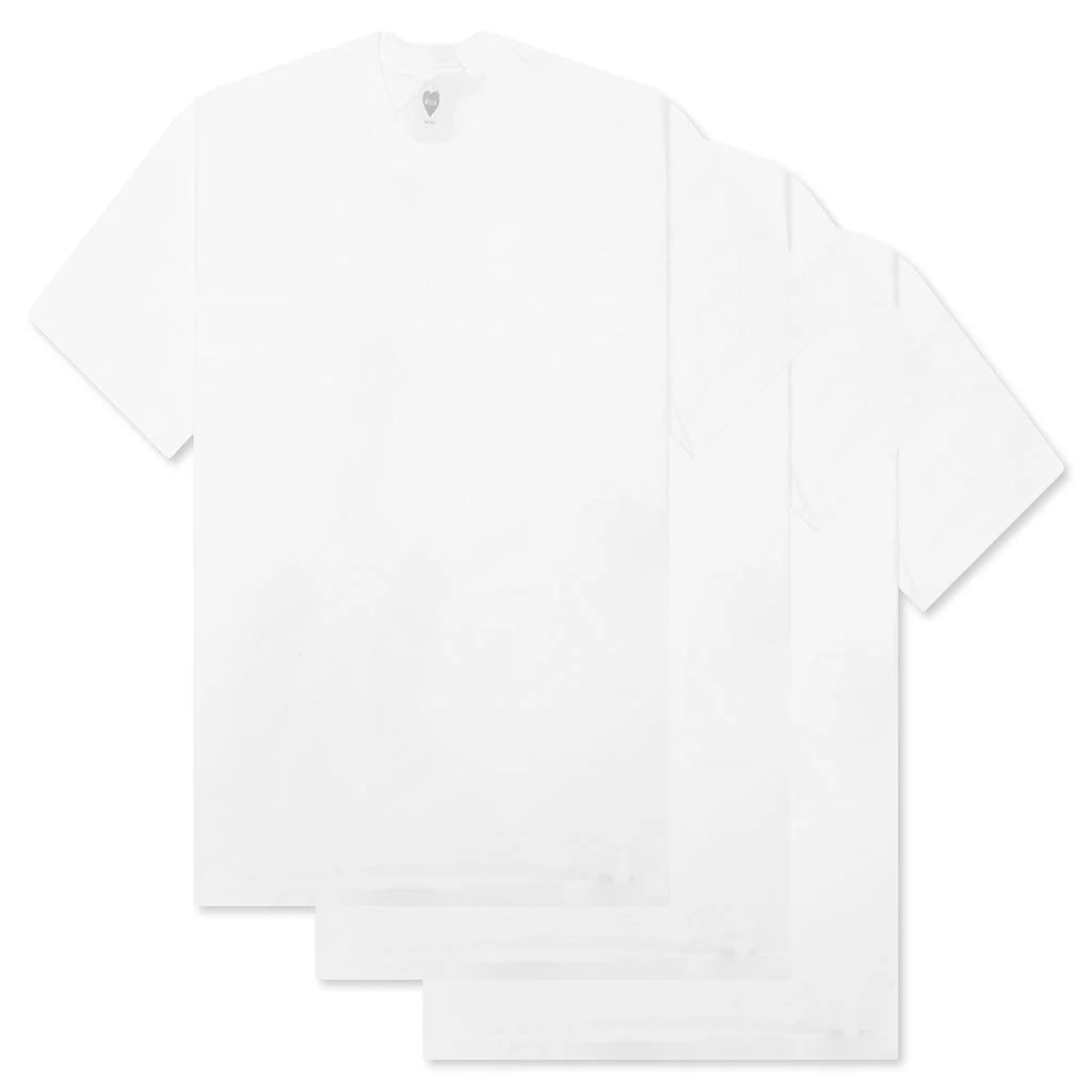 3 Pack T Shirt Set White