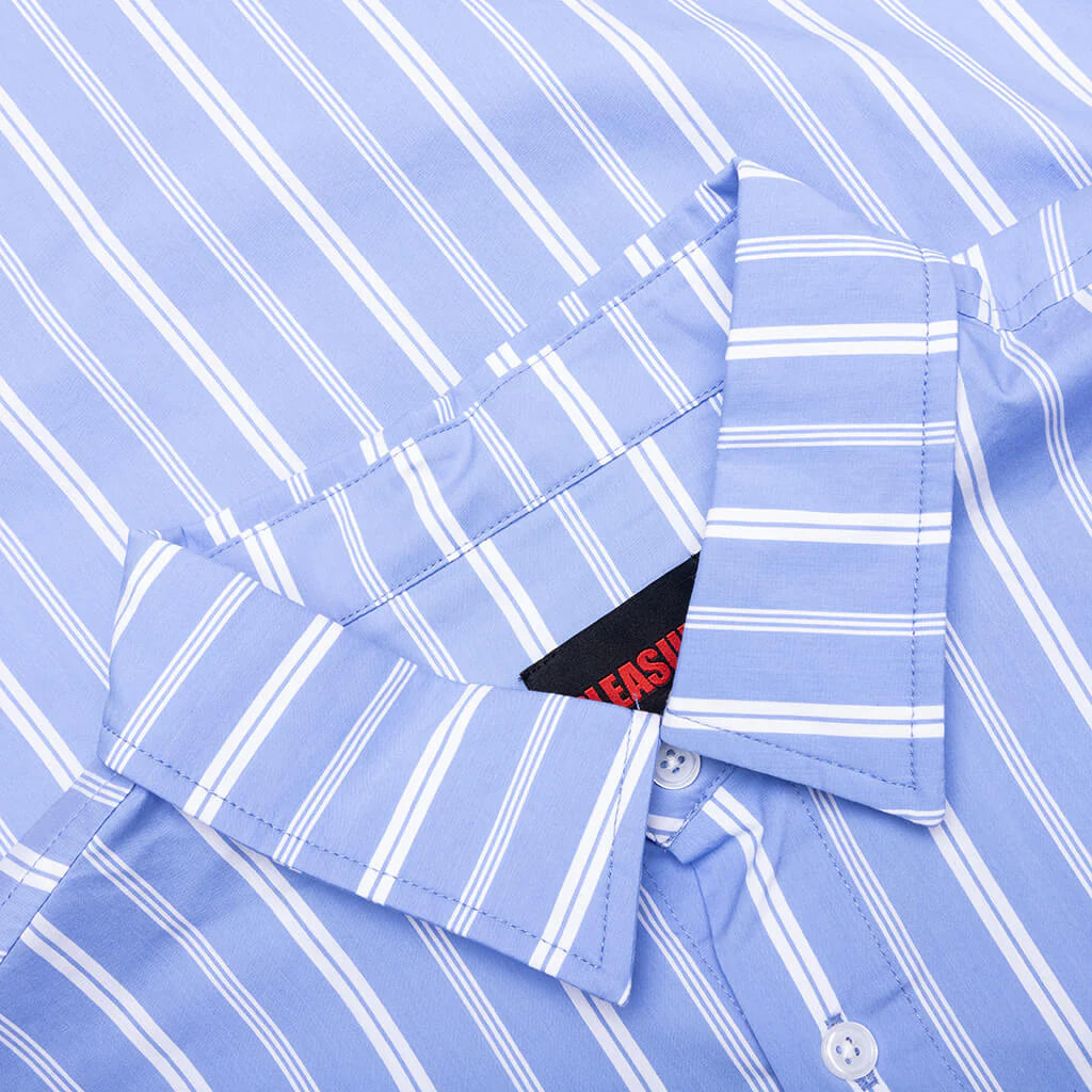 Fetch Button Down Blue