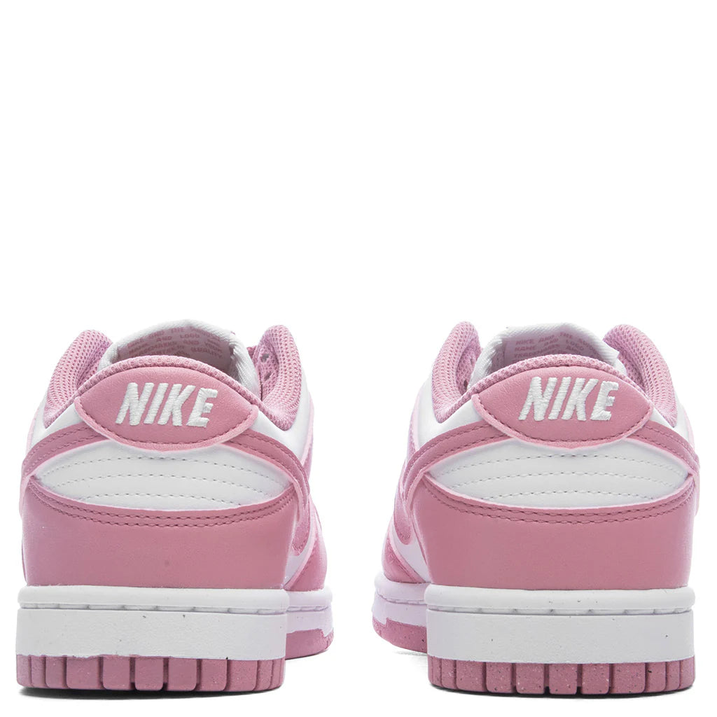 Womens Dunk Low White Elemental Pink