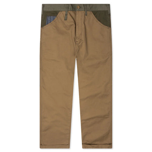 Crazy Painter Pants Beige