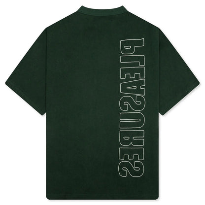 Outline Heavyweight T Shirt Forest Green