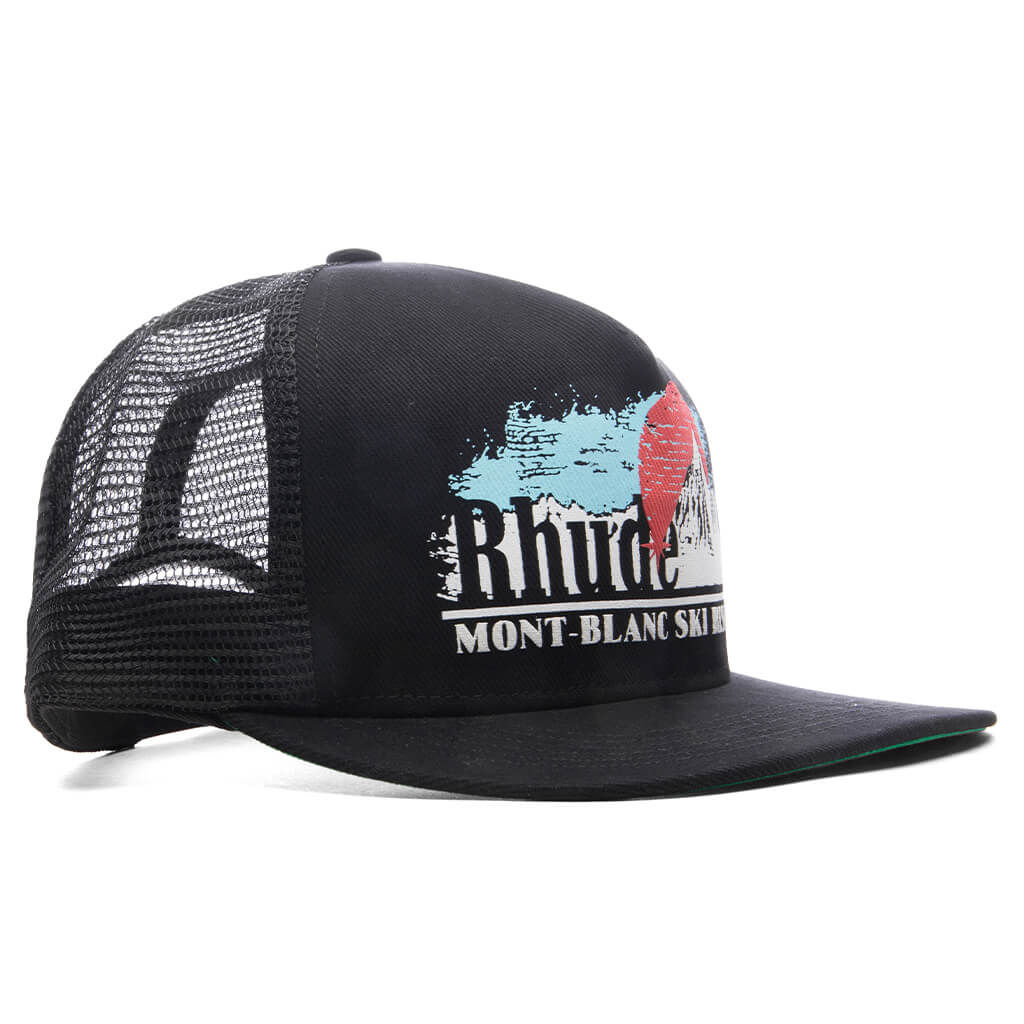 Mont Blanc Trucker Hat Black