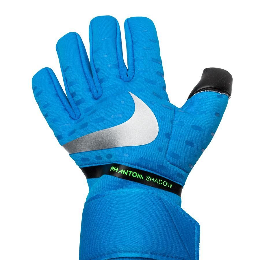 Nike Phantom Elite Goalkeeper Gloves Photo Blue Black Silver