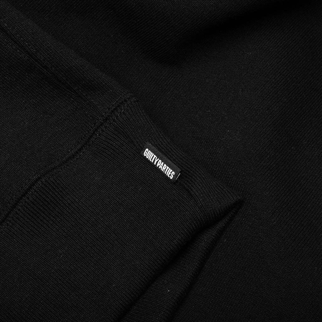 Heavy Weight Pullover Hooded Type 3 Sweatshirt Black