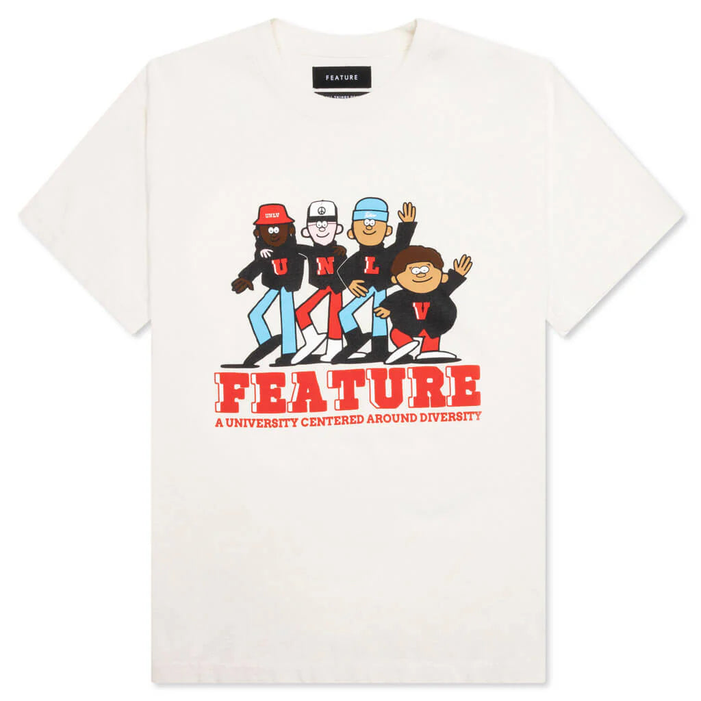 Feature x UNLV Diversity University Tee Cannoli Cream