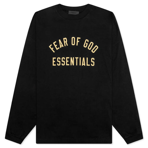 Jersey L S Tee Black