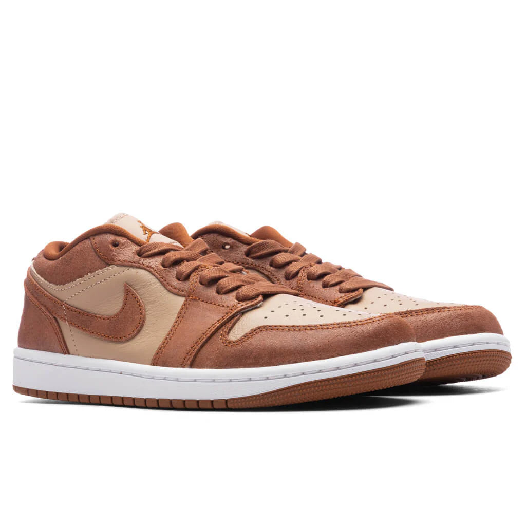 Womens Air Jordan 1 Low SE Legend Medium Brown Legend Coffee Sail