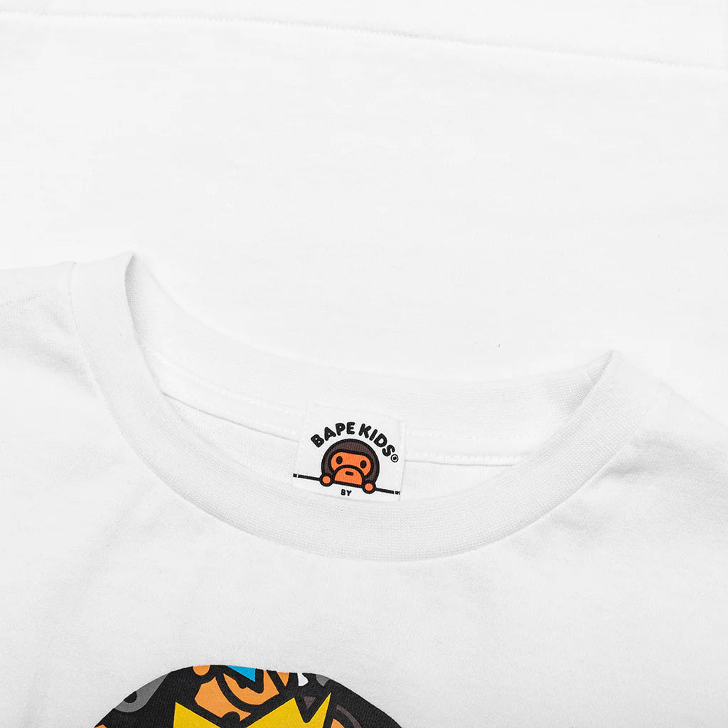 Kids All Baby Milo Sta By Bathing Ape Tee White