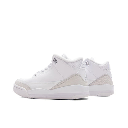 Air Jordan 3 Retro Pure Money PS White Metalic Silver