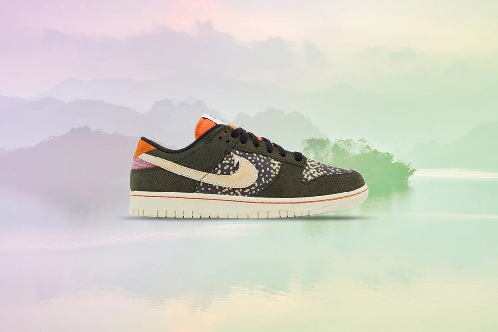 Dunk Low Retro SE Rainbow Trout Sequoia Alabaster Safety Orange