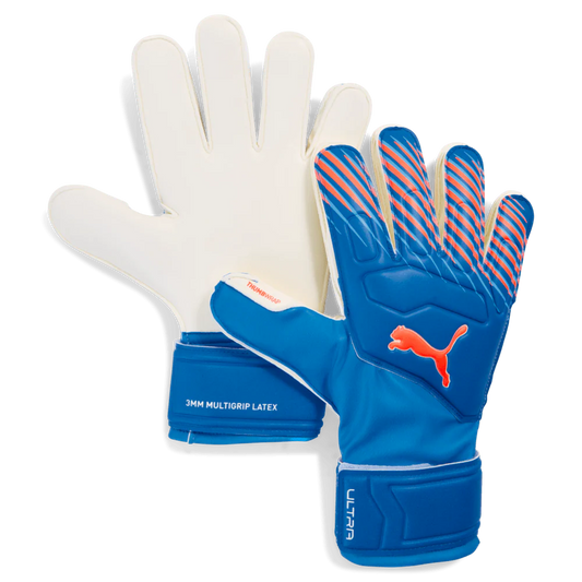 PUMA Ultra Match Protect RC Goalkeeper Gloves Blue Red