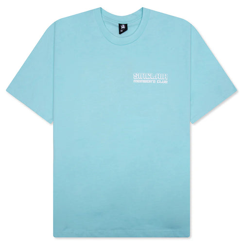 Members Club Tour Tee Light Blue