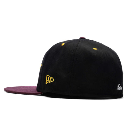 Feature x New Era AZ 5950 Fitted Black Maroon