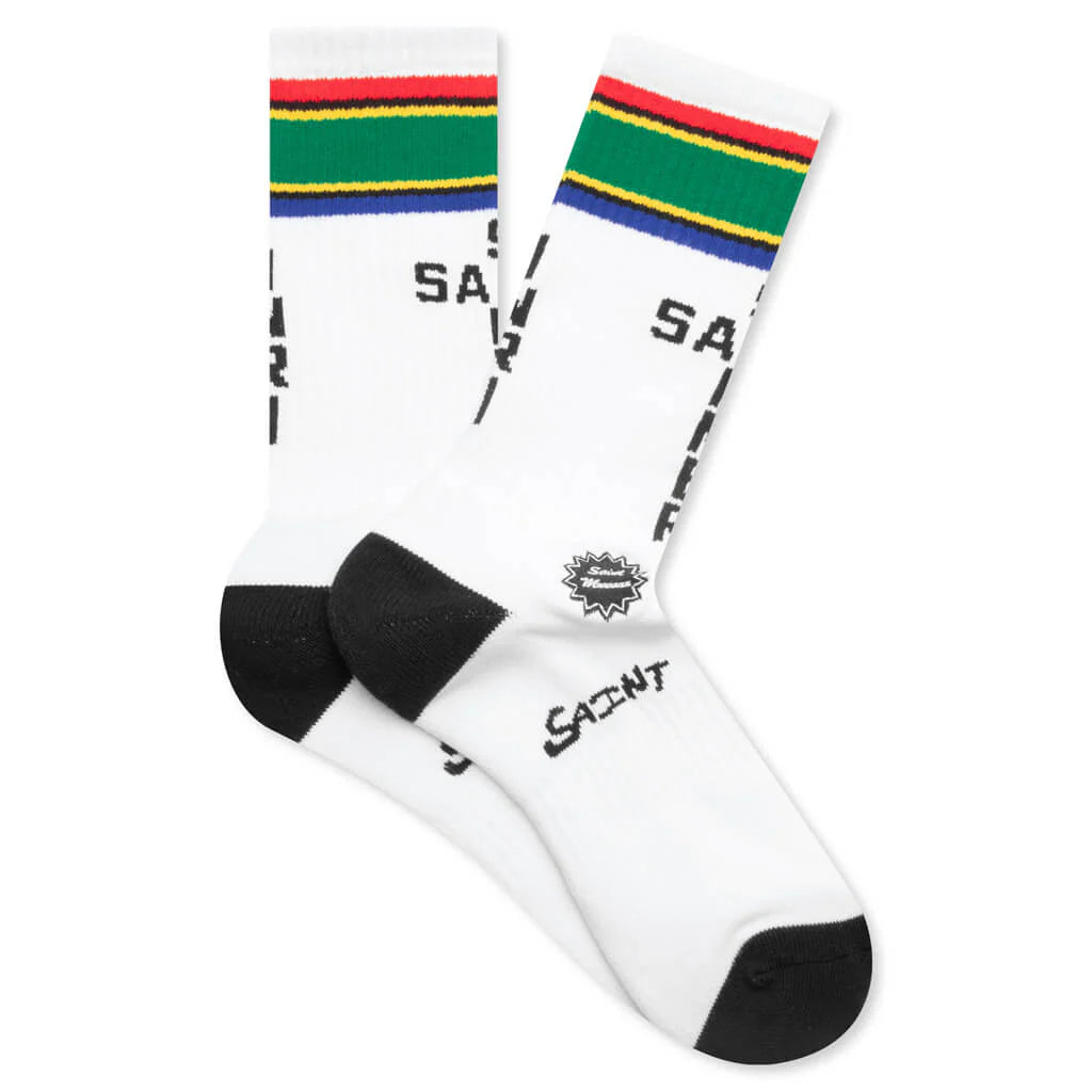 South Africa Socks White