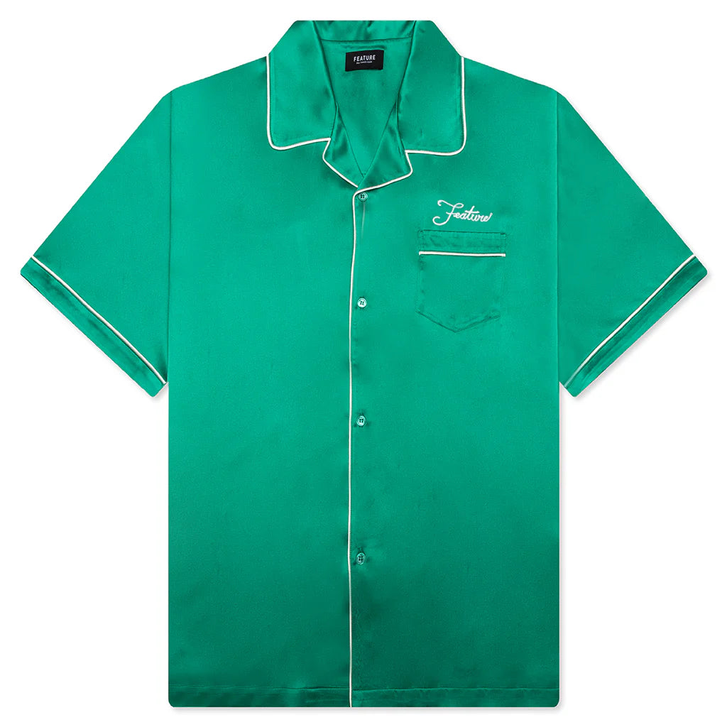 Baptiste Silk Shirt Green
