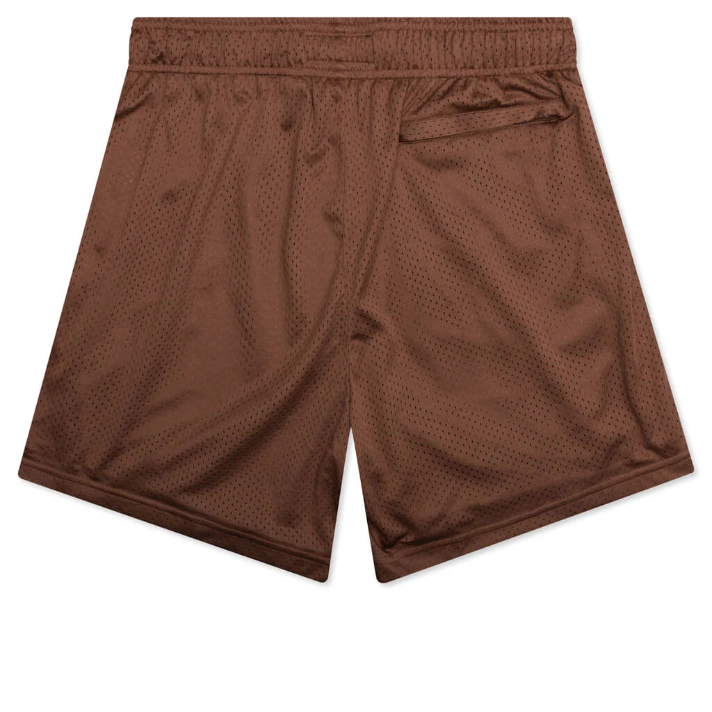 West Mesh Shorts Brown