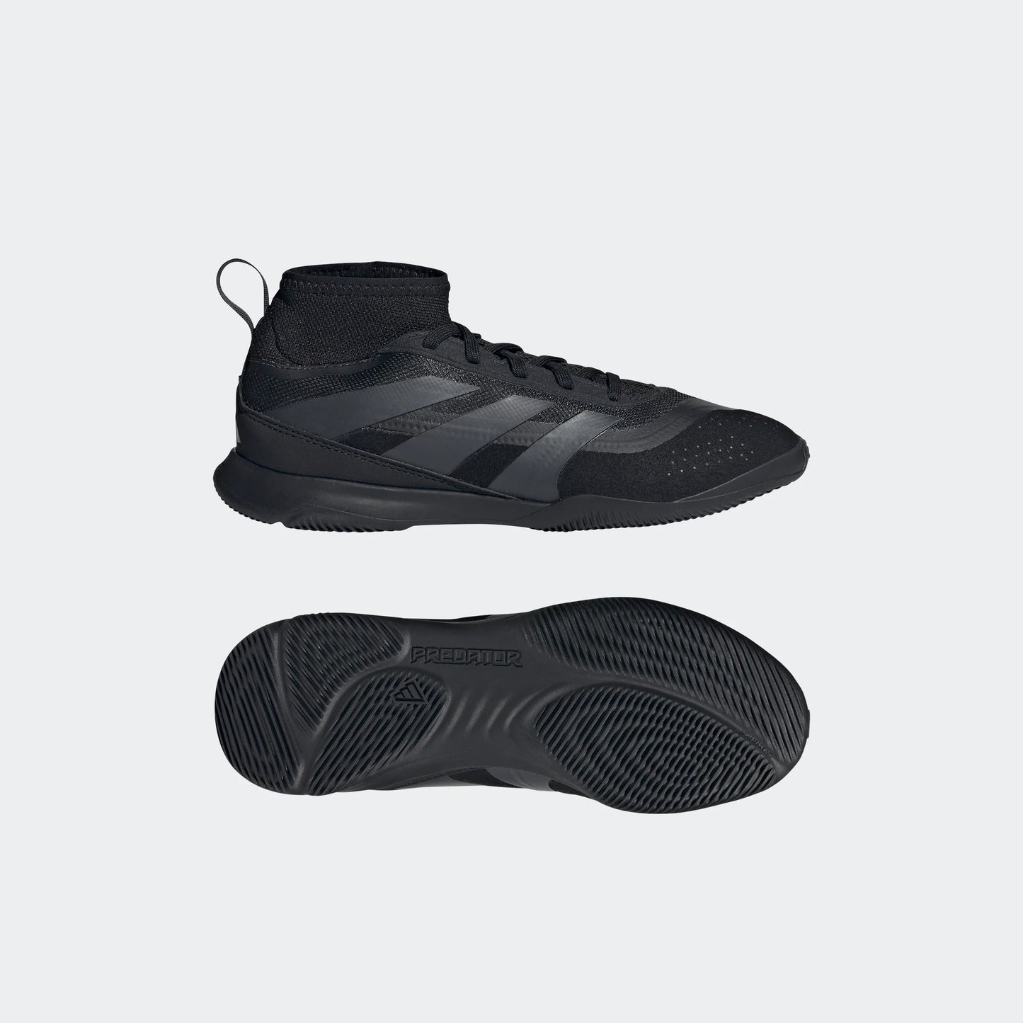 adidas Predator League Sock IN Junior Indoor Soccer Shoes Core Black Carbon
