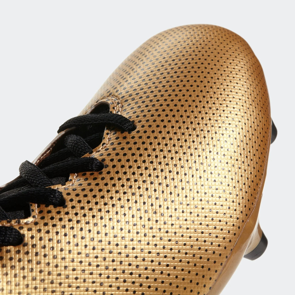 adidas X 173 FG Firm Ground Boots Tactile Gold Metallic Black Red